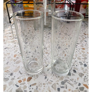 Cốc thuỷ tinh, cốc dài uống sinh tố coctailk, thuỷ tinh dày dặn sang trọng dùng decor quán caffe, nhà cửa