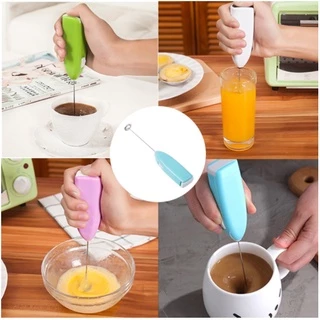 MÁY ĐÁNH TRỨNG, TẠO BỌT CAFE MINI CẦM TAY TIỆN LỢI BIBI 115