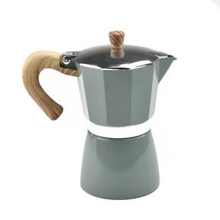 Ấm pha cà phê moka espresso tại gia tiện lợi nhỏ gọn kiểu ý