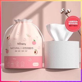 Khăn lau mặt dùng 1 lần Animerry chính hãng khăn lau mặt 40 miếng P0378