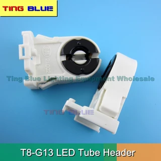 Đèn Led Ống Đèn Huỳnh Quang Giá Đỡ Đèn T8 Chân Đèn G13 Đèn Ống Đèn Giá Đỡ Góc Đèn 21.02