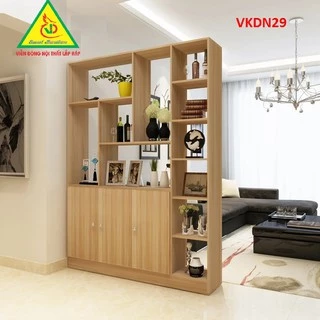 Kệ trang trí kiêm vách ngăn VKDN29A- Nội thất lắp ráp Viendong Adv