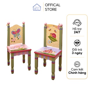 Ghế Gỗ MAGIC GARDEN, Ghế Gỗ Đa Năng Trẻ em, ngồi học và ngồi chơi, Ghế gỗ Winland Home