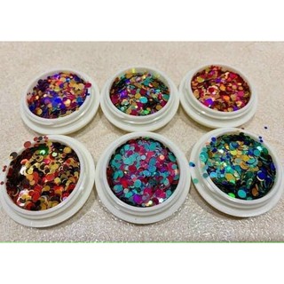 Set Trang Trí Hình Tròn Đa Mầu Sắc