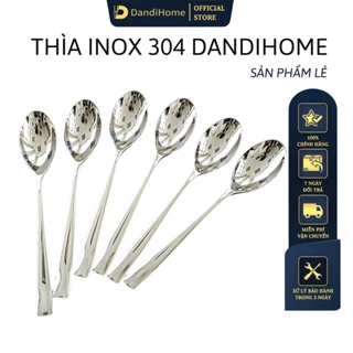 Thìa muỗng inox 304 DandiHome 2026 cao cấp, sang trọng