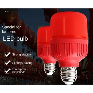 Bóng đèn Led màu đỏ BIA, Bóng đèn lễ hội năm mới, Đèn Giáng sinh, Bóng đèn lồng, Bóng đèn thần thánh, 5W, 10W, 20W, 220V, B22, E27