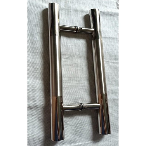 Tay nắm chữ H phi 32x500mm, Glaze - Inox 201 mờ