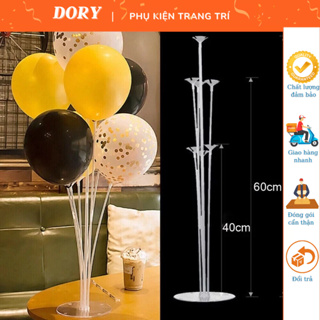 Trụ Nhựa 7 Nhánh, 13 Nhánh Gắn Bong Bóng Giả Bay Trang Trí Sinh Nhật, Sự Kiện - DORY Decor