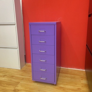 tủ đựng hồ sơ văn phòng ikea tủ đầu giường bảy tầng tám tầng màu hồng tím có khóa và bánh xe