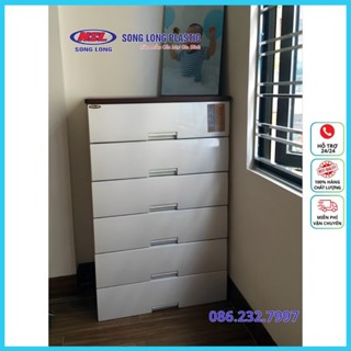 Tủ nhựa đựng quần áo,Tủ để đồ từ 3-6 tầng milan SONG LONG cao cấp