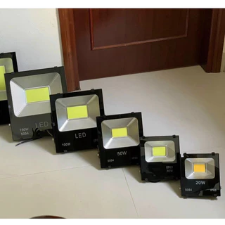 Đen Pha Led Công Suât 20w/ 30w/ 50w Chip Led COB, Đen Trang Tri Sân Vươn, Biên Quang Cao
