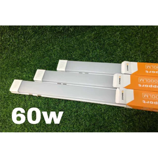 Đèn Led Bán Nguyệt 60w đầu vuông 1m2 Mica Nhôm Ánh sáng Trắng 7000K Siêu Sáng