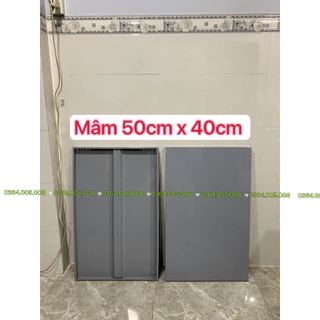 Mâm sàn lắp kệ sắt v lỗ