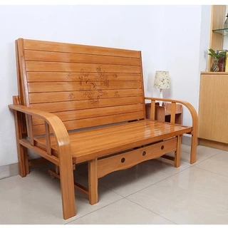 Ghế Sofa Giuong Gấp Gọn Đa Năng -Giuong Sofa tre Gap Gon Thành Ghế thông Minh chất liệu tre 100%