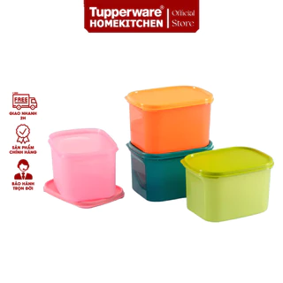 Bộ Hộp Colorful Rectangular 2L  - Tupperware
