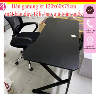 Bàn gaming, bàn làm việc chữ k, Bàn học gấp gọn ngồi bệt mặt gỗ MDF loại đẹp