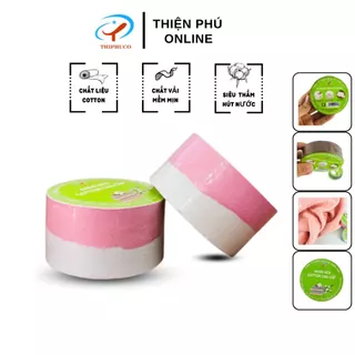 Khăn Tám Nén Dạng Đôi Cotton Thiện Phú 348065g, Khăn nén Việt Nam Tái Sử Dụng
