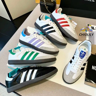 adidas gazelle silver green womens SAMBA OG SHOES
