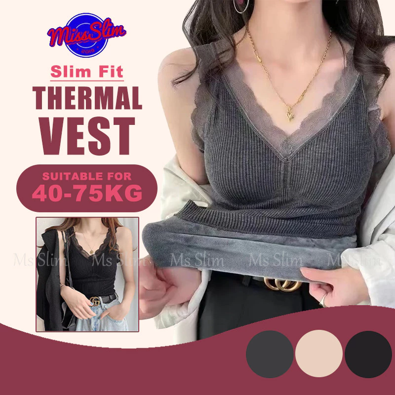Áo lót giữ nhiệt ren thu đông cho nữ có đệm ngực lông cừu dày đẹp