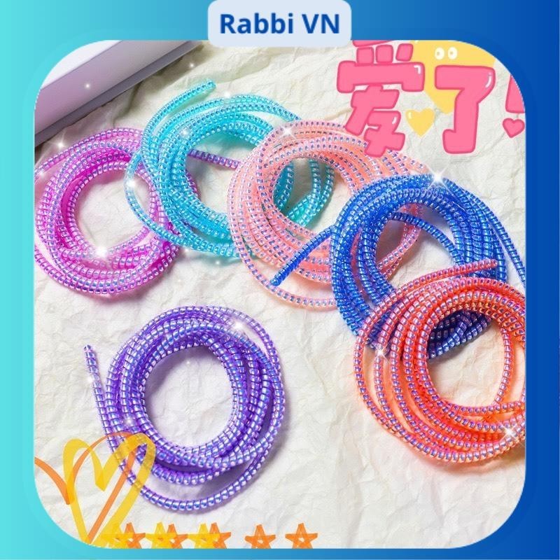Dây Ngọc Kim Tuyến Bảo Vệ Cáp Sạc Tai Nghe 1.4m - Chống Đứt Gãy, Tăng Thẩm Mỹ
