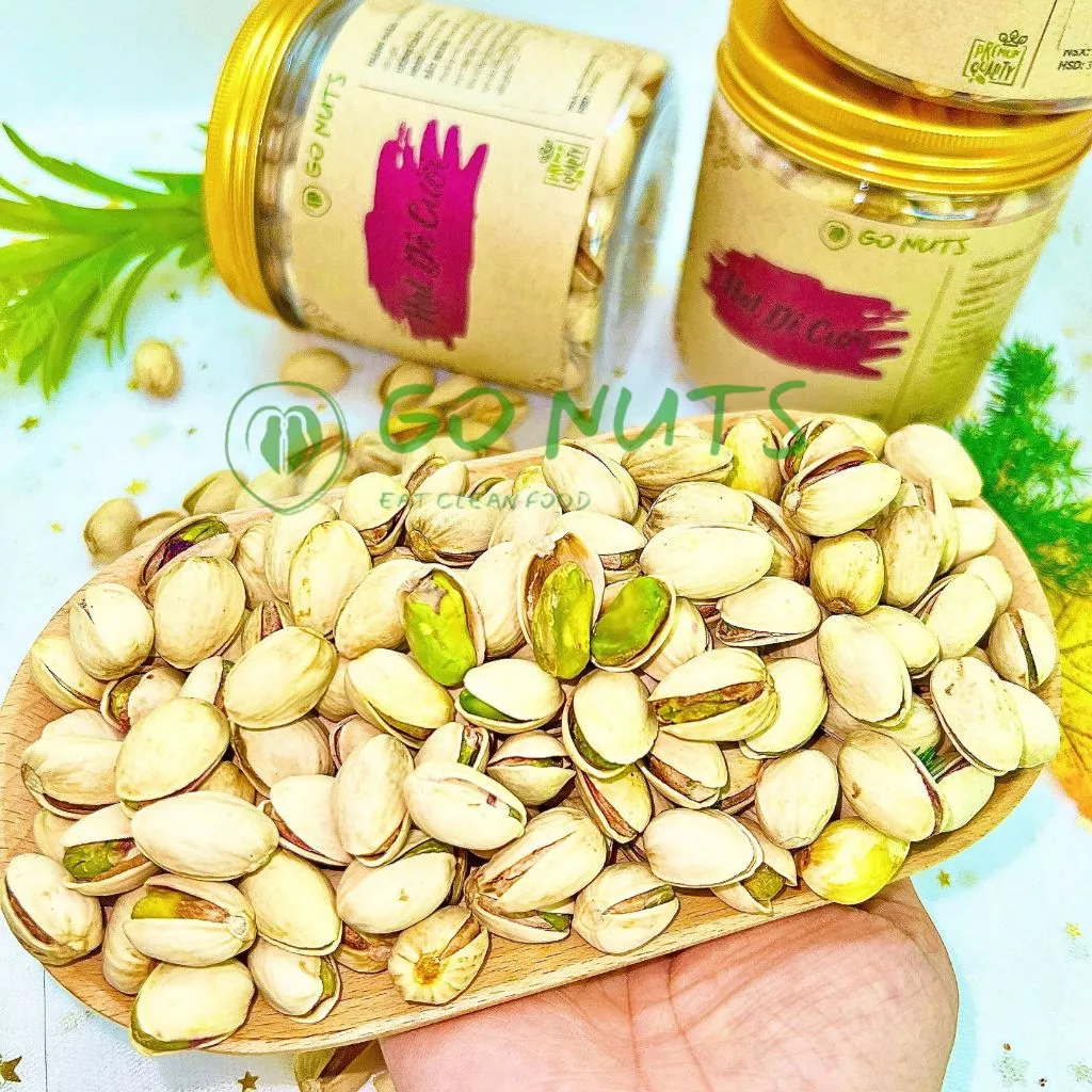 Hạt Dẻ Cười Không Tẩy Trắng GO NUTS 250g - Hỗ Trợ Ăn Kiêng, Tốt Cho Tim Mạch