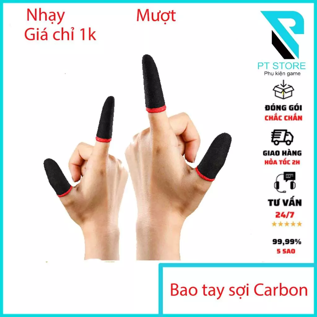 Găng Tay Game Thủ Chống Mồ Hôi, Cảm Ứng Siêu Nhạy Cho Điện Thoại