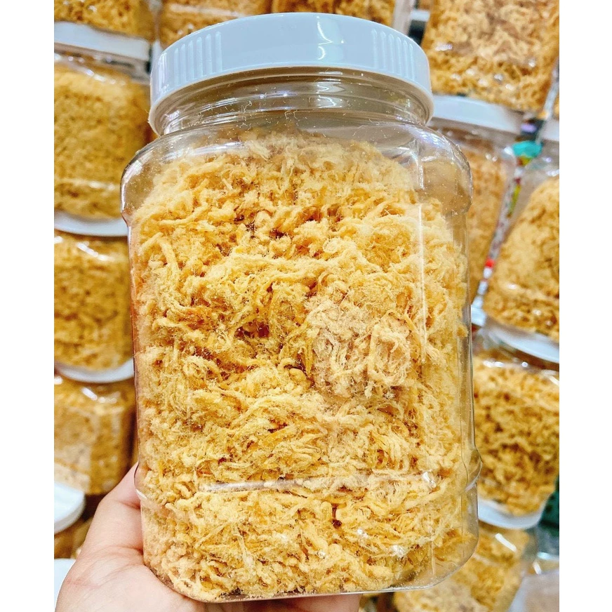 Chà Bông Xù 300g/500g Cao Cấp - Ruốc Bông Tơi Xốp Làm Bánh, Ăn Xôi