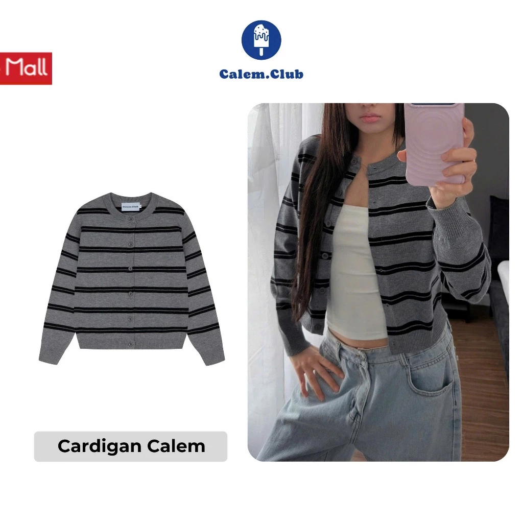Cardigan Len Mịn Unisex Hàn Quốc - Áo Khoác Thu Đông Form Chuẩn, Màu Thời Thượng