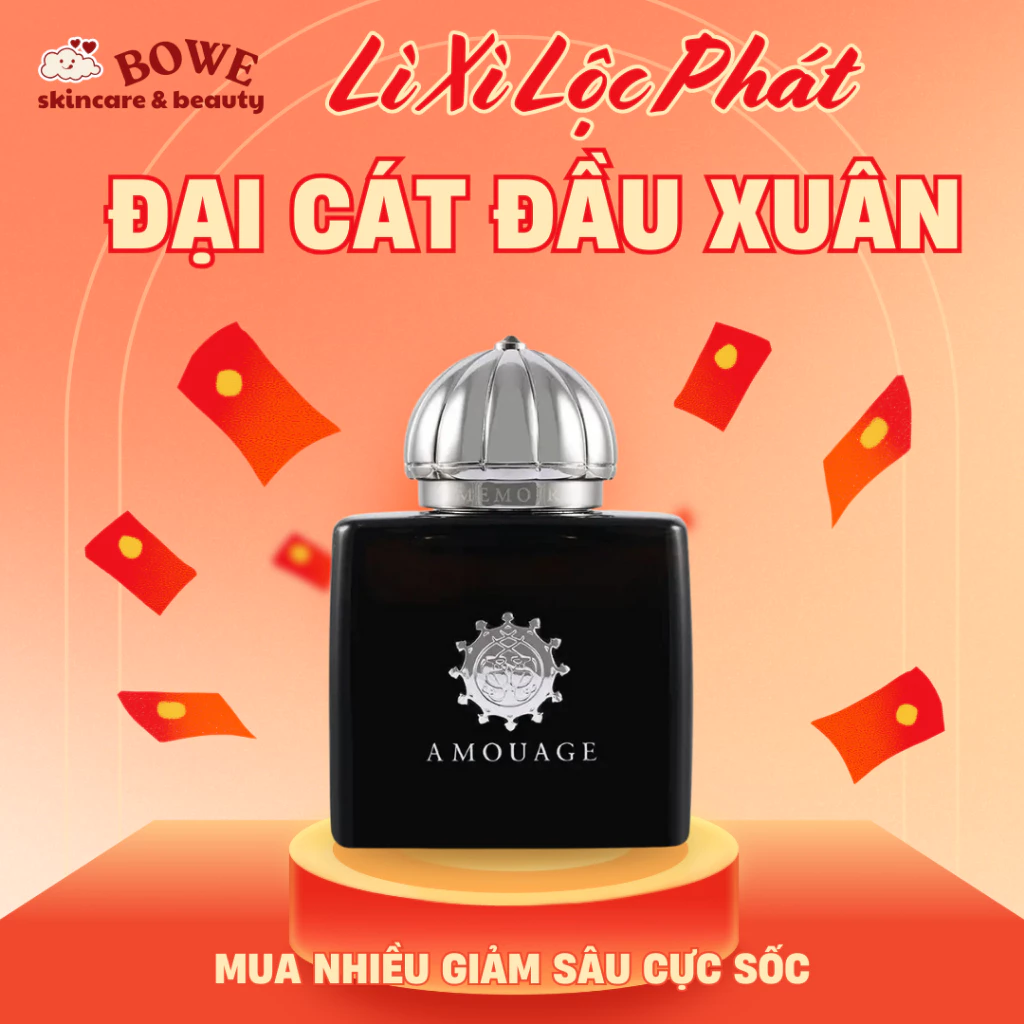 Chiết 10ml Amouage Memoir Man EDP - Hương Bí Ẩn, Mạnh Mẽ, Quyến Rũ Cho Nam Giới