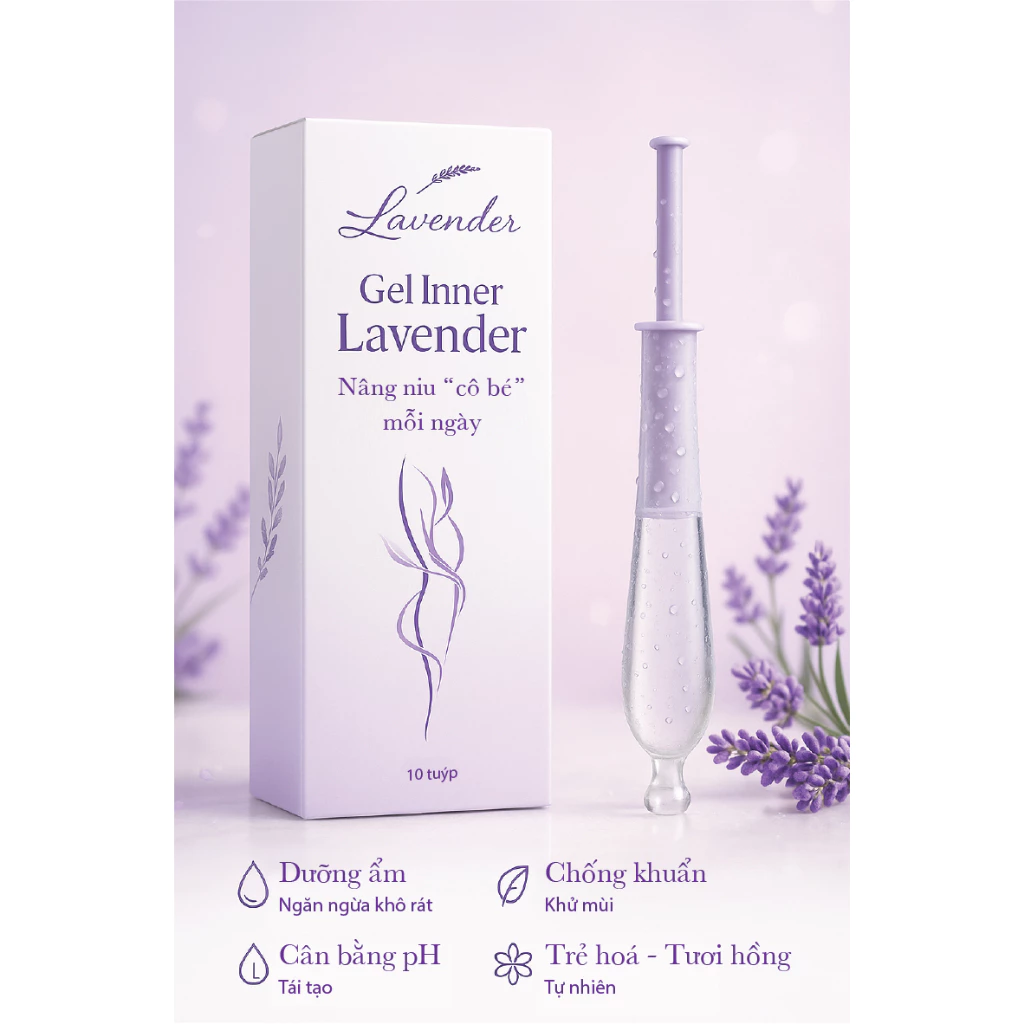 Combo Dung Dịch Vệ Sinh Lavender Care - Làm Sạch, Khử Mùi, Dưỡng Hồng Vùng Kín