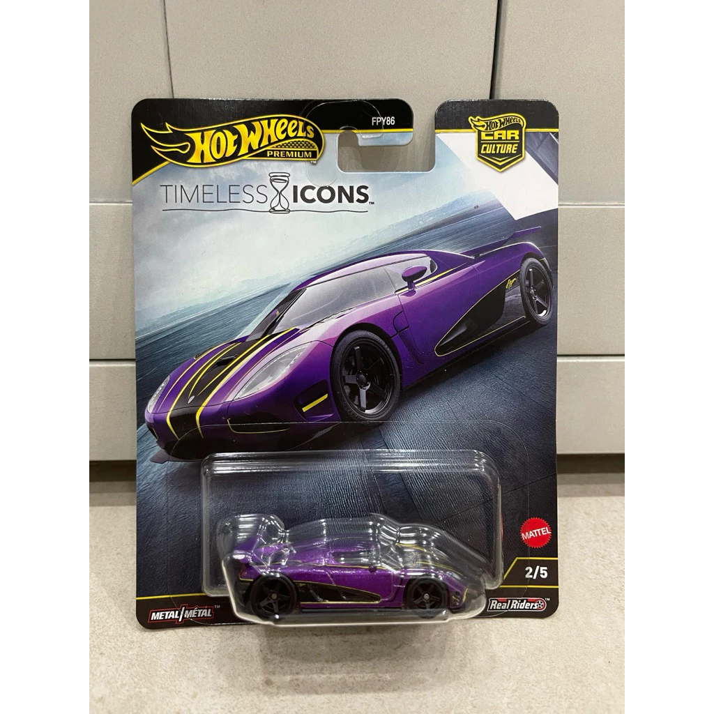 Hot Wheels Premium 1:64 Koenigsegg Agera R - Xe Mô Hình Bánh Cao Su Chi Tiết Cao