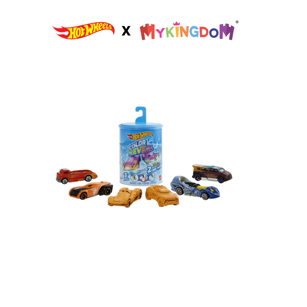 Hot Wheels Siêu Xe Đổi Màu GYP13 - Bộ 2 Xe, Khám Phá Màu Sắc Bất Ngờ