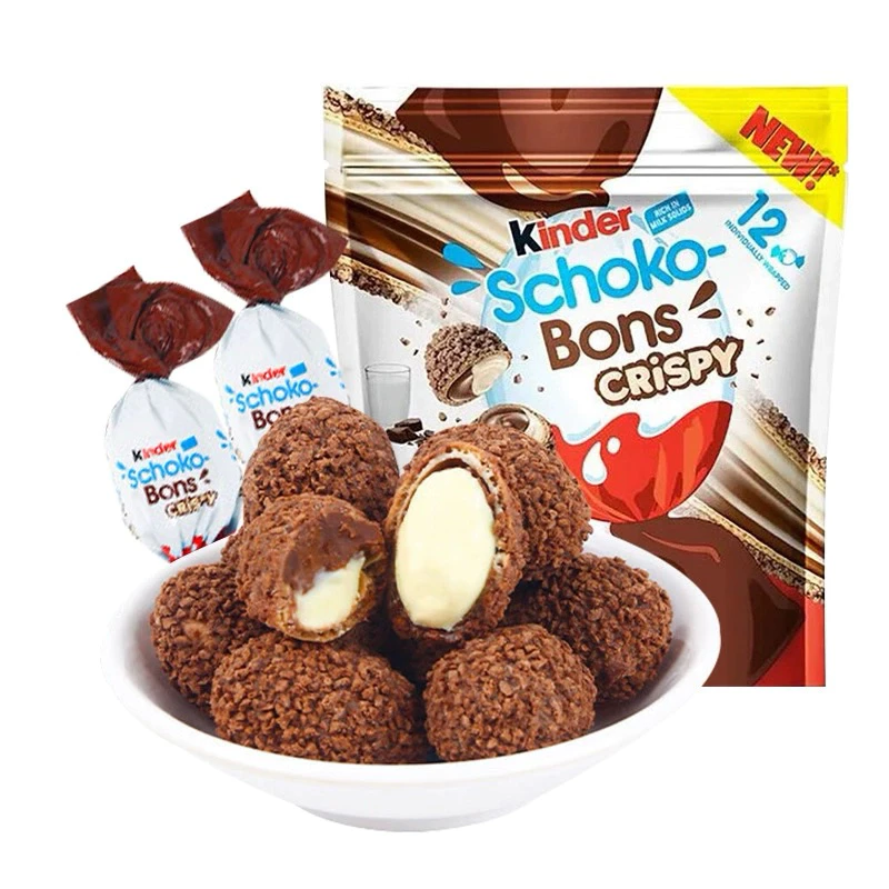 Kinder Schoko Bons Socola Trứng Giòn Tan Nhân Sữa Béo Ngậy 67.2gr