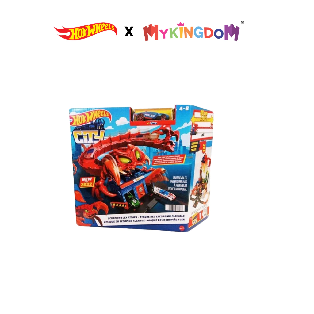 Mô Hình Bò Cạp Độc Dược Hot Wheels City HDR32/HDR29 - Xe Độc Địa Chính Hãng