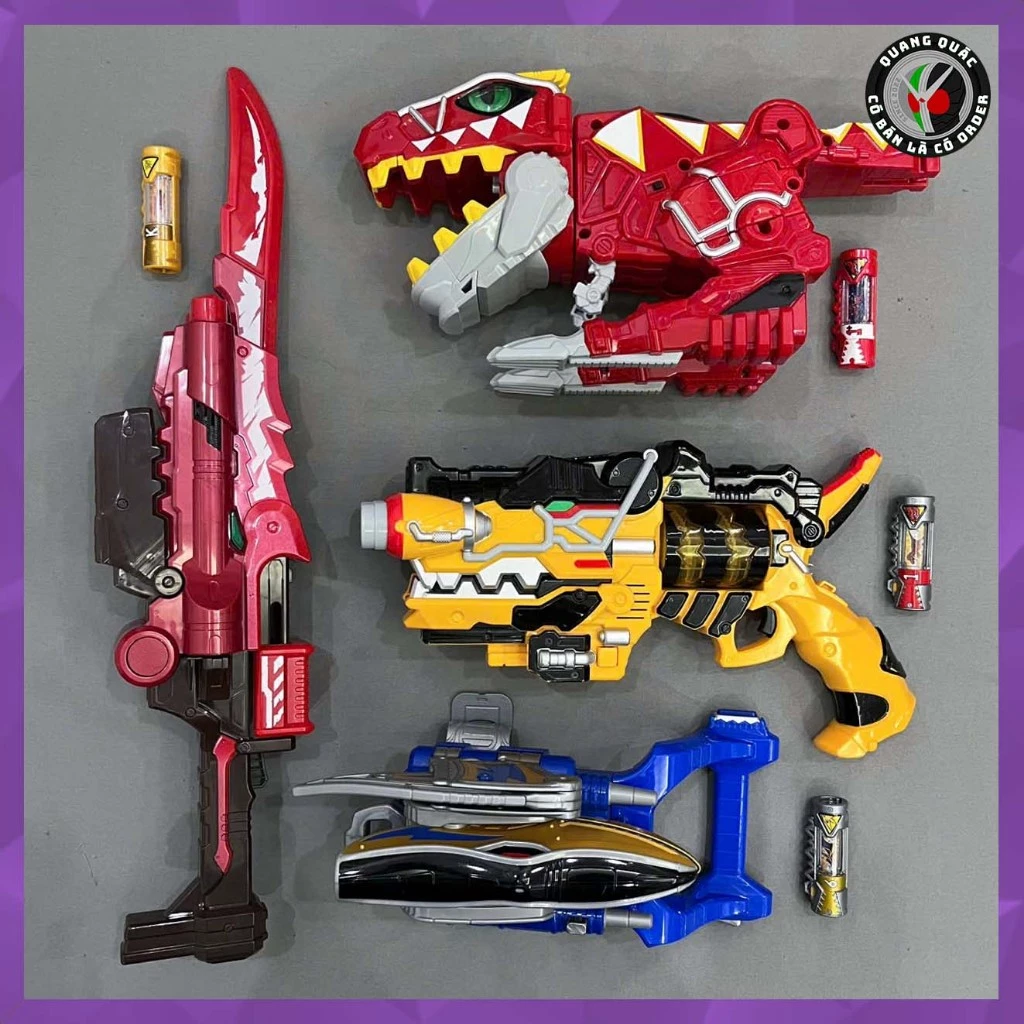 Mô Hình DX Gaburevolver & Gabri Changer Kyoryuger Chính Hãng Bandai Nhật