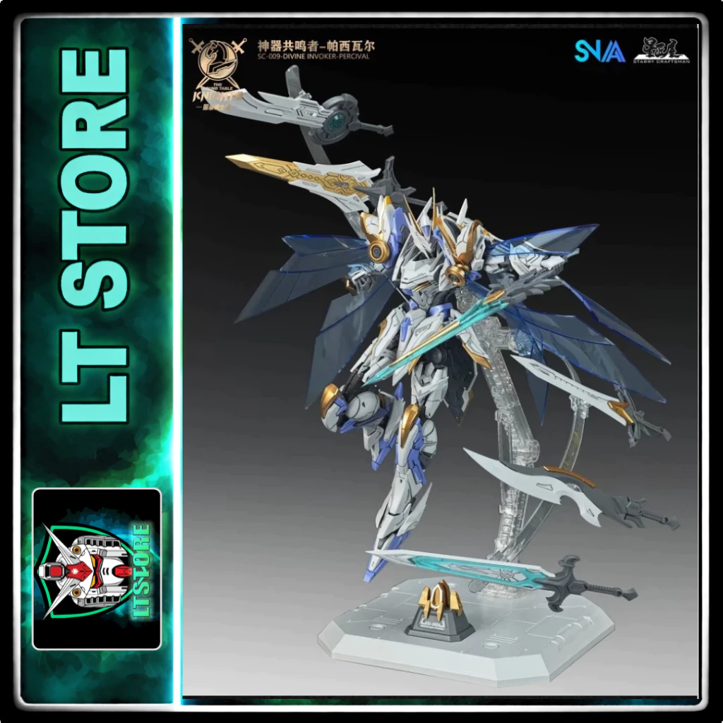 Mô Hình Lắp Ráp SNAA Divine Invoker Percival 1/144 - Tặng Base & Decal Cao Cấp