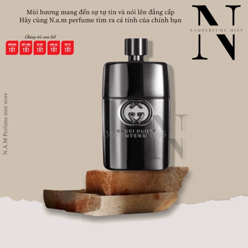 Nước Hoa Nam Gucci Guilty Intense - Hương Thơm Nam Tính, Quyến Rũ & Bền Lâu