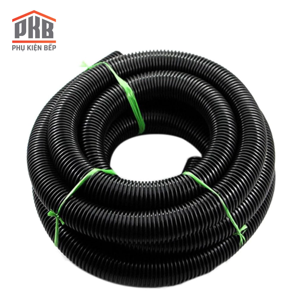 Ống Hút Bụi Gân Nhựa 40mm, 50mm & Rắc Co Nối - Phụ Kiện Máy Hút Bụi Công Nghiệp