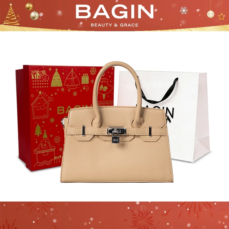 Túi Xách Nữ Bagin Da Mềm Cao Cấp, Tặng Dây Đeo Đa Năng - Quà Tặng Sang Trọng