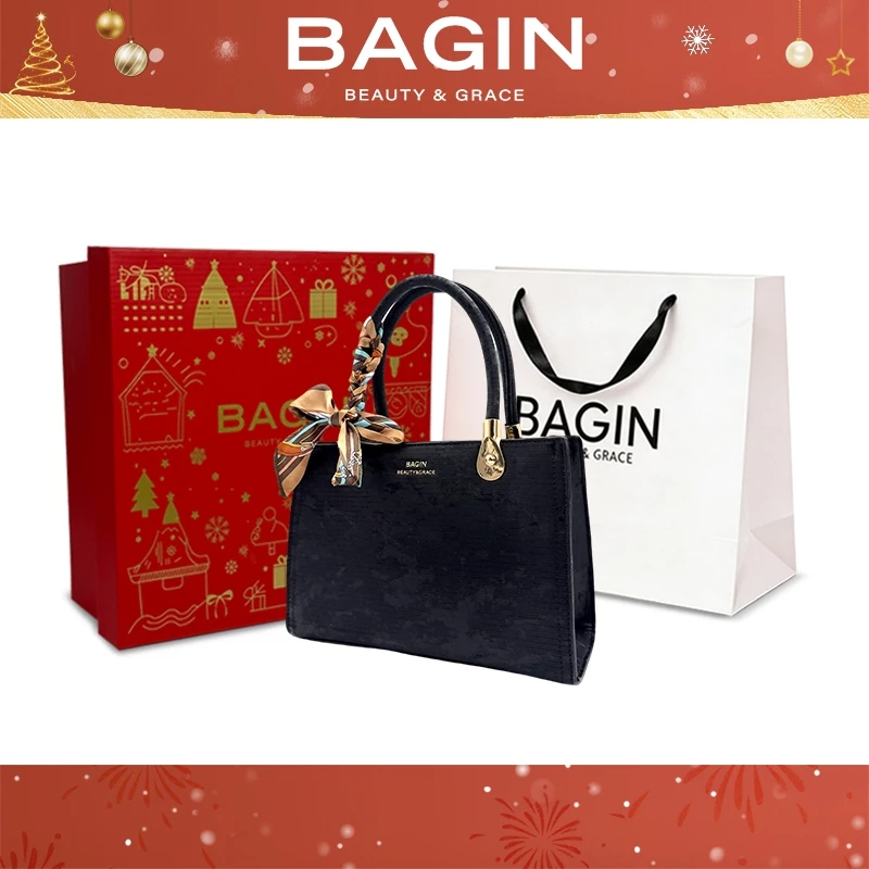 Túi Xách Văn Phòng Bagin - Thiết Kế Tối Giản, Vân Năng Độc Đáo, Đi Làm Thanh Lịch