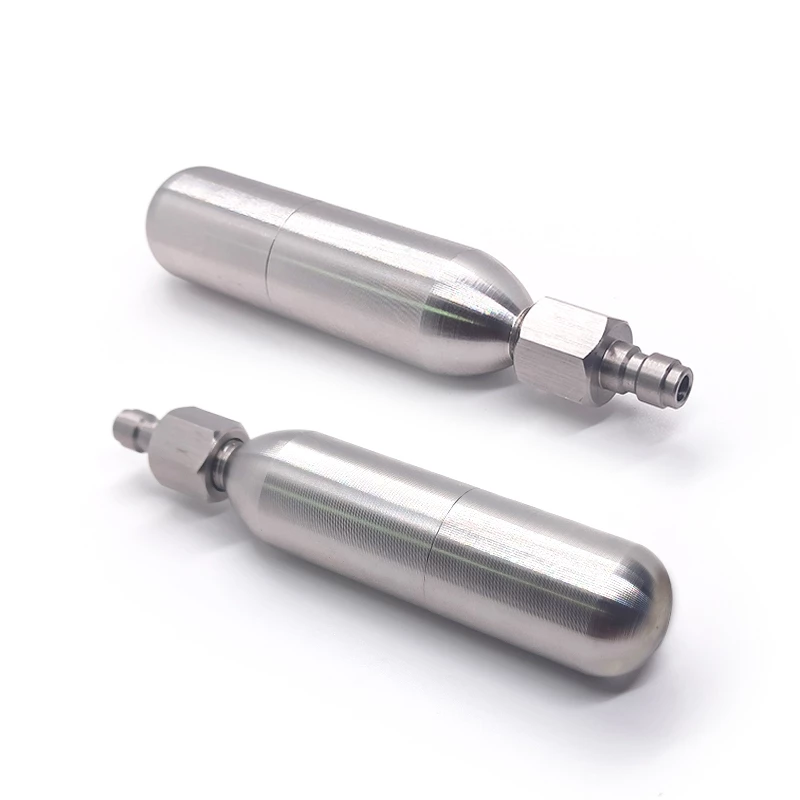 Van Đôi CO2 8g/12g/16g - Hộp Mực Có Thể Đổ Lại Cho Máy Soda, Bia Tươi