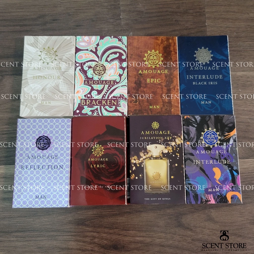Vial Nước Hoa Amouage Chính Hãng 2ml - Lyric, Reflection, Jubilation XXV