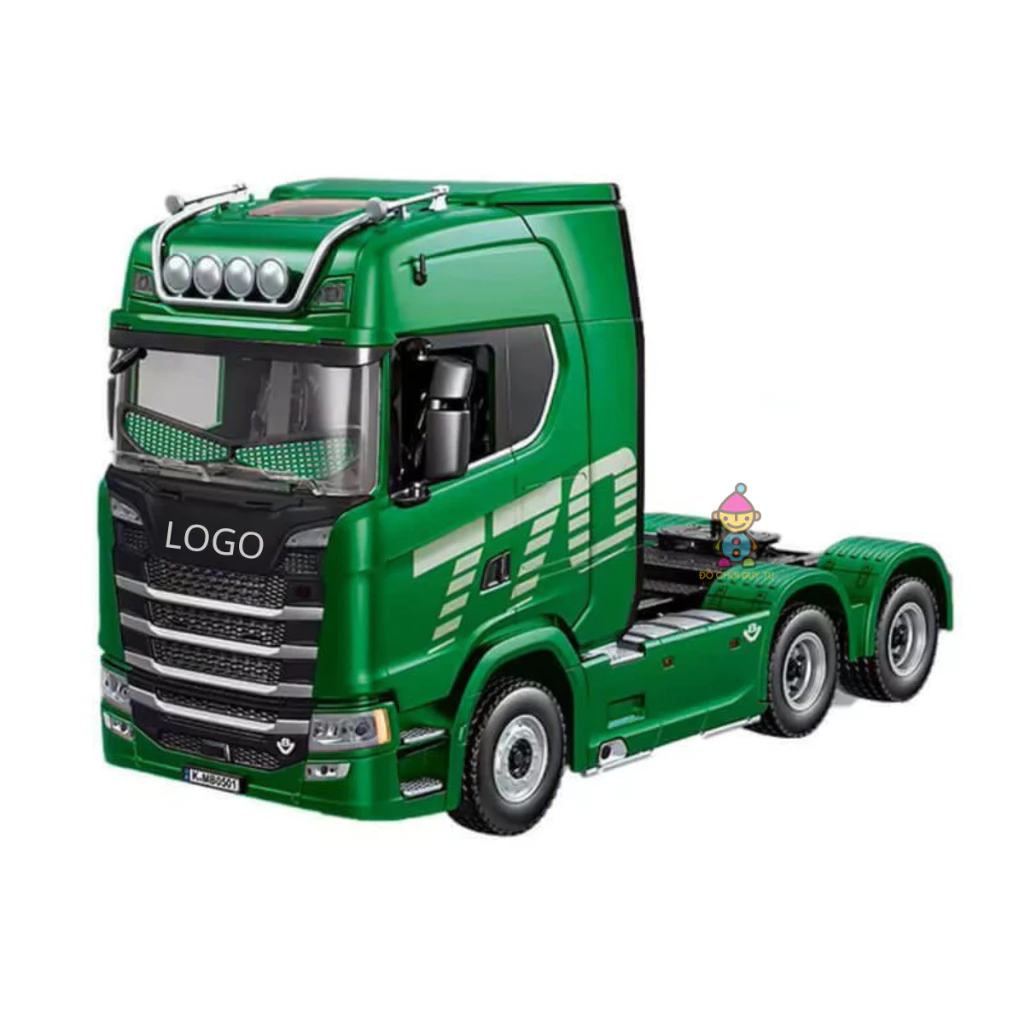 Xe Đầu Kéo Điều Khiển 1501 PRO 1/18 - 19 Kênh, Còi Đèn Âm Thanh Chân Thực