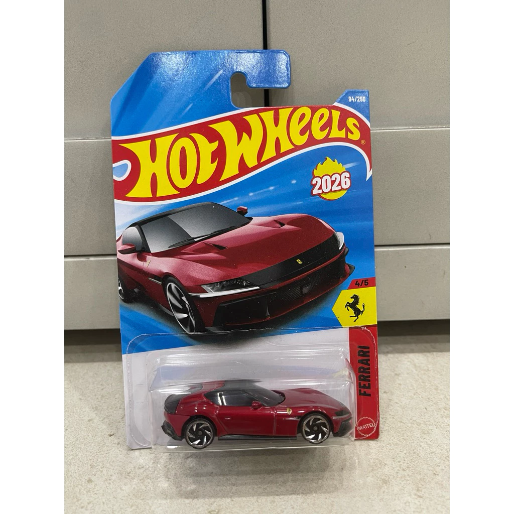 Xe Mô Hình Ferrari 12Cilindri 1:64 Hot Wheels - Sưu Tầm & Trưng Bày