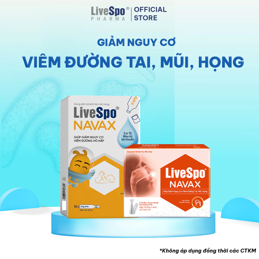 Combo Navax Sơ Sinh & Chuyên Dụng - Bảo Vệ Kép Tai Mũi Họng Cả Nhà