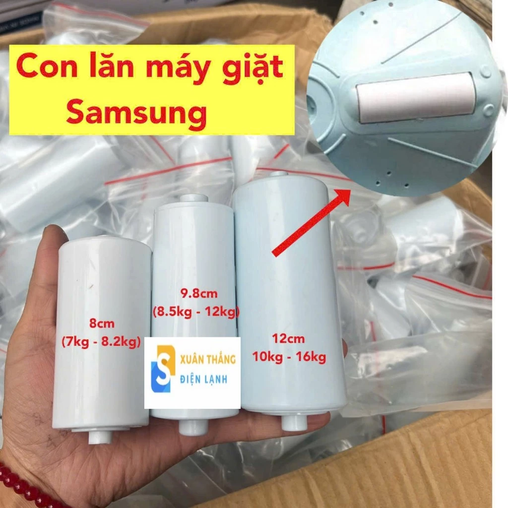 Con Lăn Mâm Máy Giặt Samsung Chính Hãng - Thay Thế Nhanh, Chạy Êm