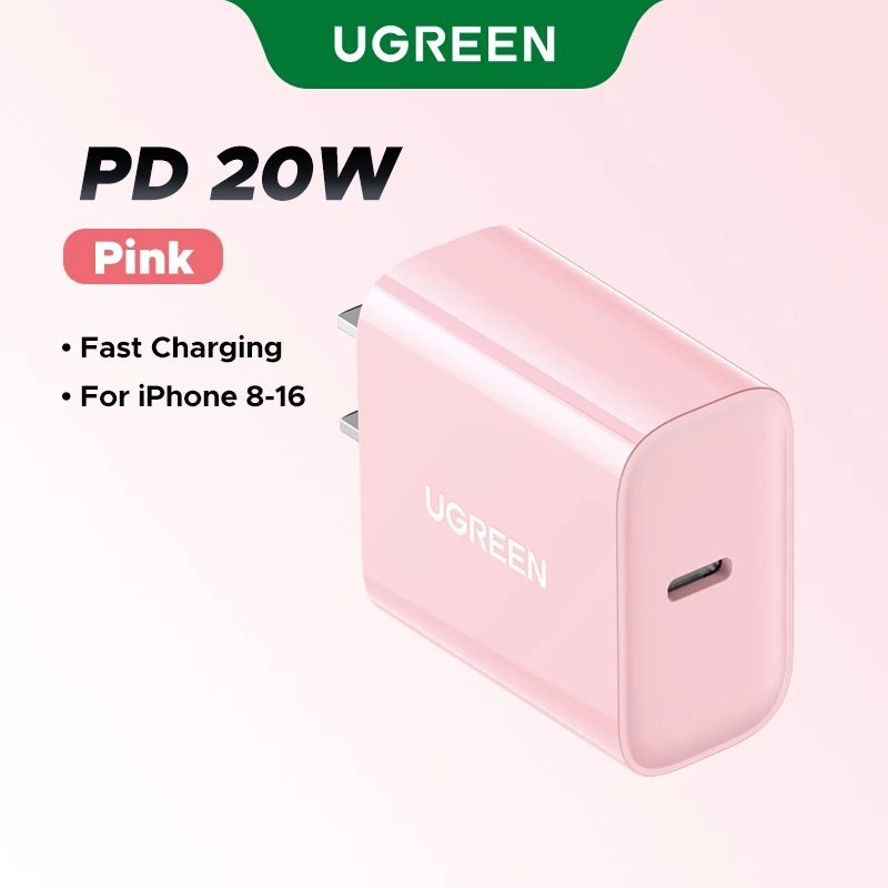 Củ Sạc Nhanh UGREEN 20W PD USB-C - Sạc Siêu Tốc iPhone, Samsung, Pixel