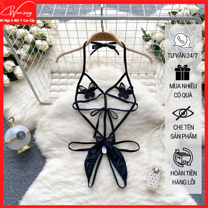 Đồ Lót Ren Lưới Đen Gợi Cảm, Quyến Rũ - CWEAR.SEXY Cao Cấp