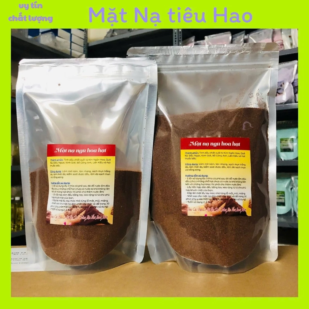 Hạt Ngũ Hoa 1kg Trị Mụn Thâm Sáng Da Từ 5 Thảo Dược Bắc Handmade