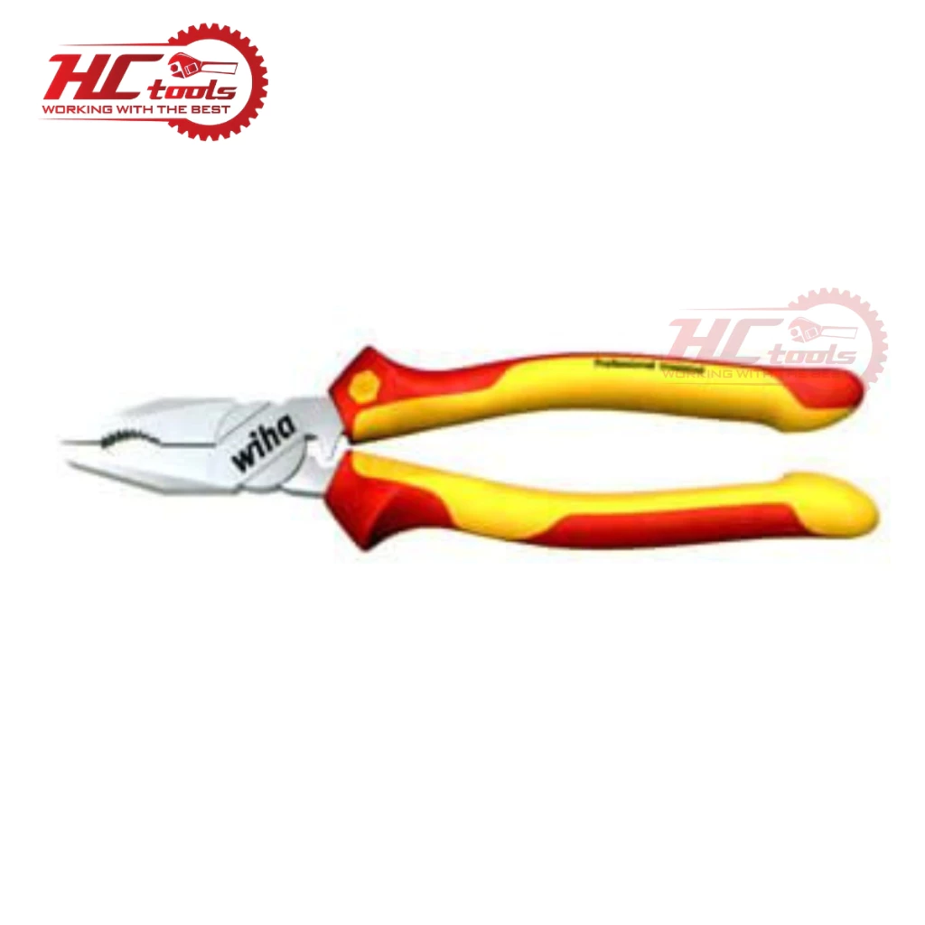 Kìm Bấm Cos Cách Điện 1000V Wiha 220mm - Chống Gỉ, Cắt Sắt Thép Mạnh Mẽ